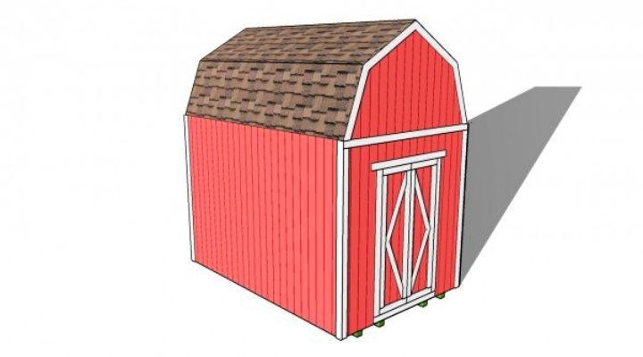 Handmade Gambrel Barn Plans With Loft