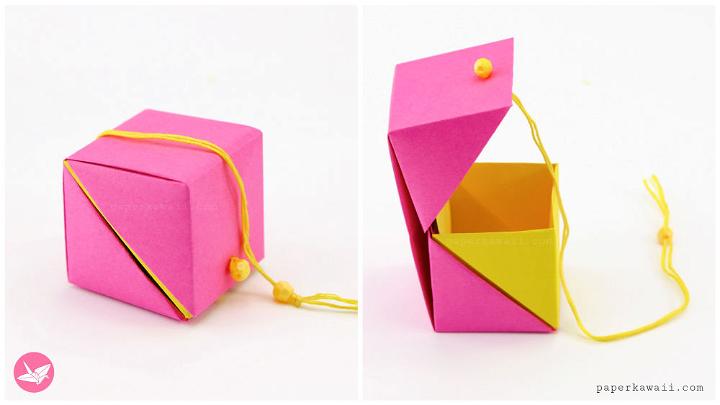 Make Your Own Hinged Origami Box