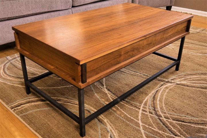 Homemade Coffee Table With Lift Top