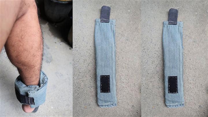 DIY Concrete Ankle Weights