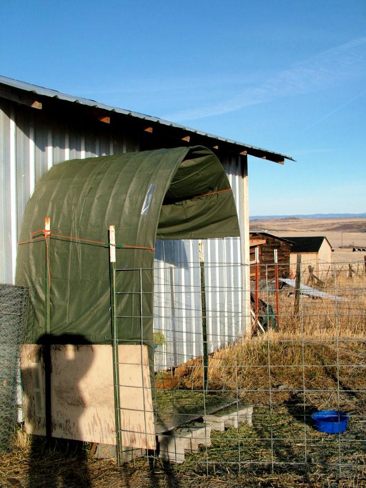 Homemade Goat Shelter