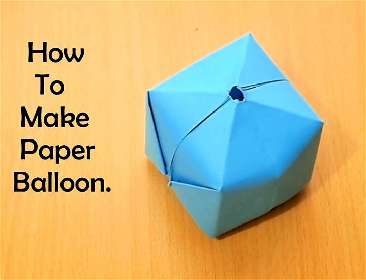 20 Easy To Make Origami Balloon Ideas (Simple Instructions)