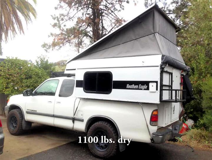 Homemade Pop Up Truck Camper