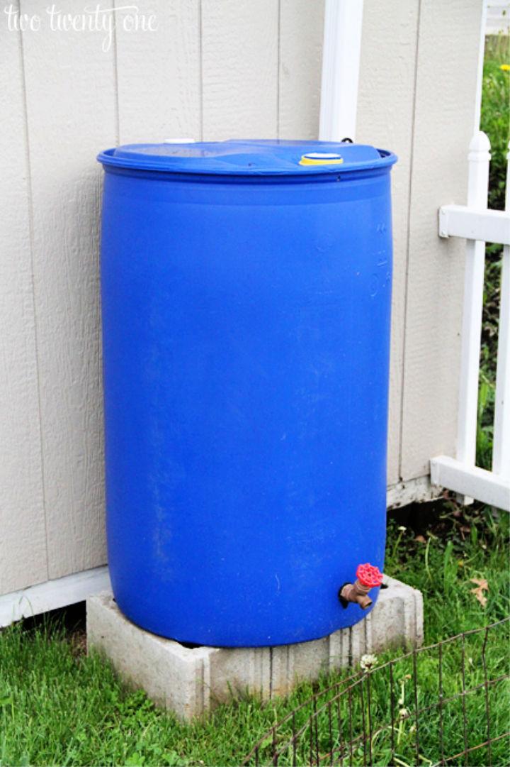 Homemade Rain Barrel