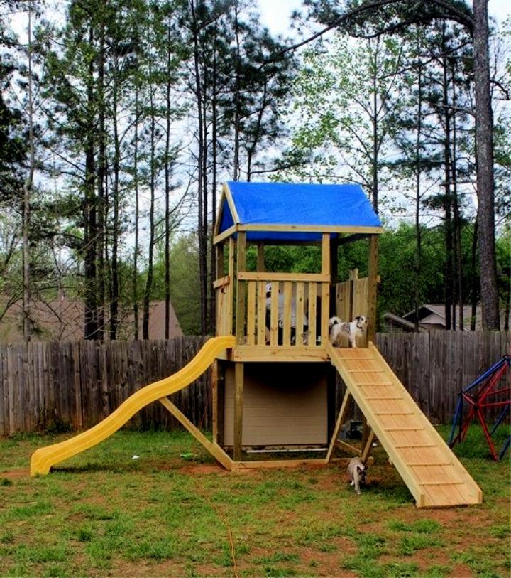 Build a Wooden Swing Set - Step by Step