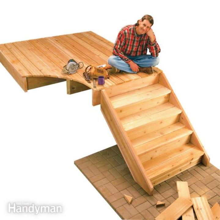 Making Your Own Deck Stairs