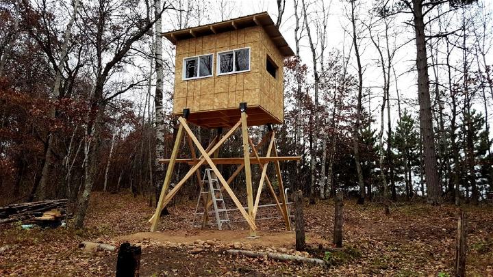 How to Build Deer Blind