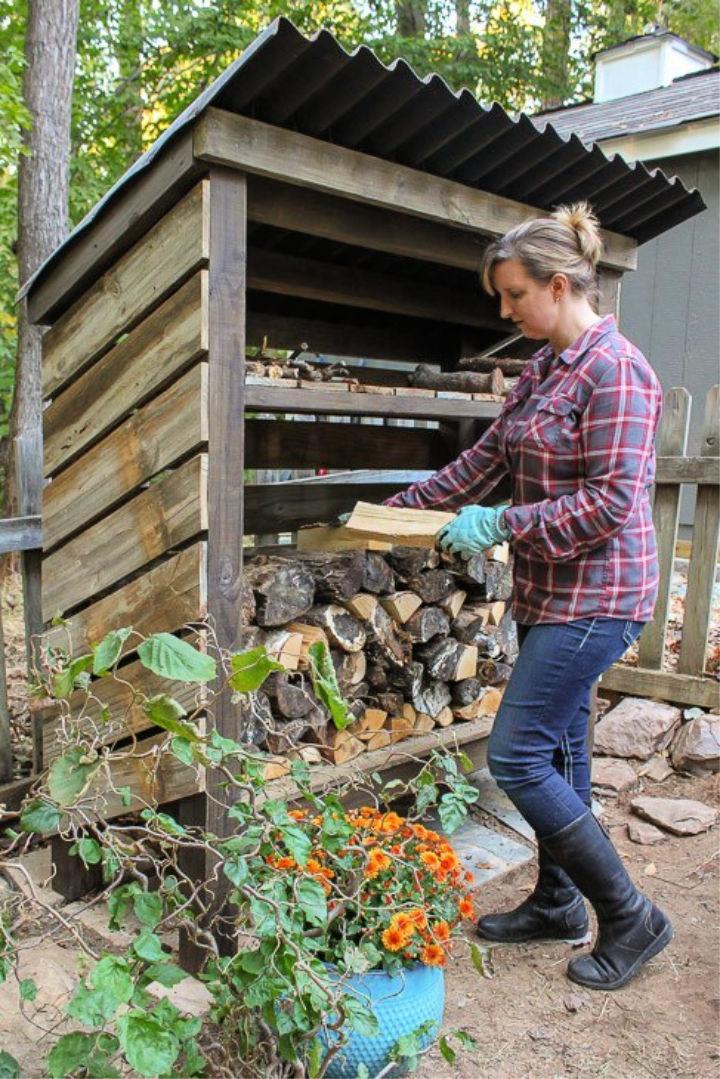 How to Build a Firewood Storage Shed