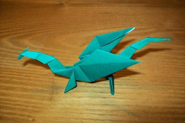 How to Fold an Origami Dragon
