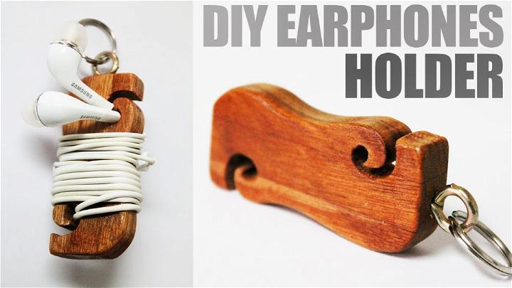 How to Make Earbud Holder at Home