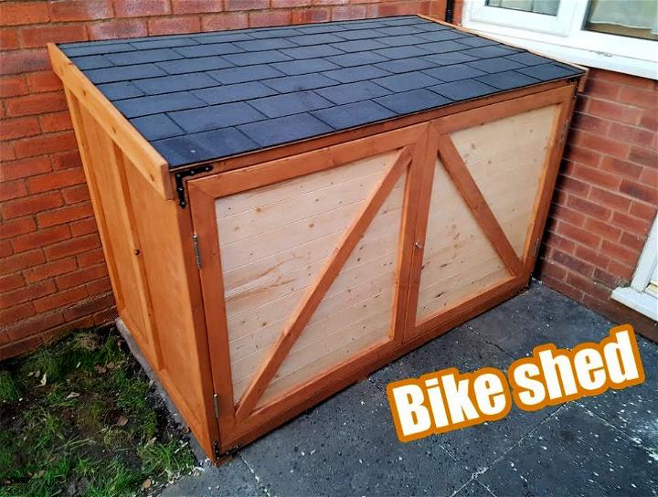 How to Make Bike Storage Shed