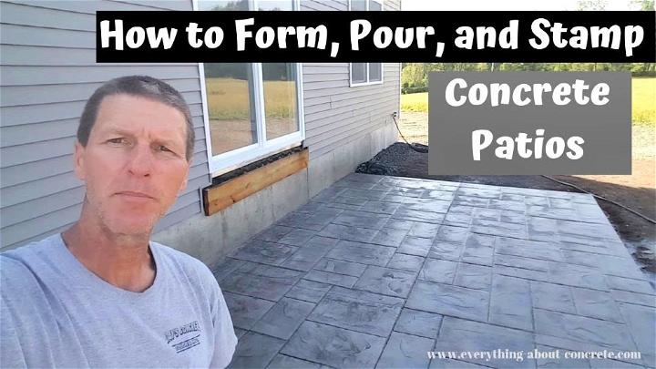 How to Make Concrete Patio Pavers