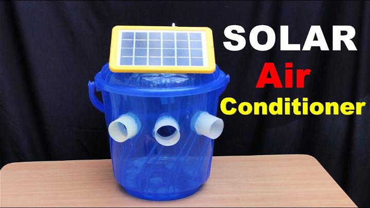 How to Make Solar AC At Home