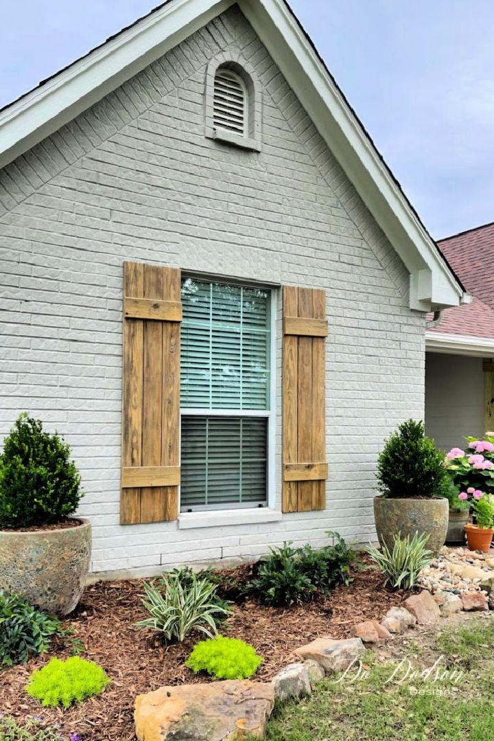 How to Make Wooden Shutters