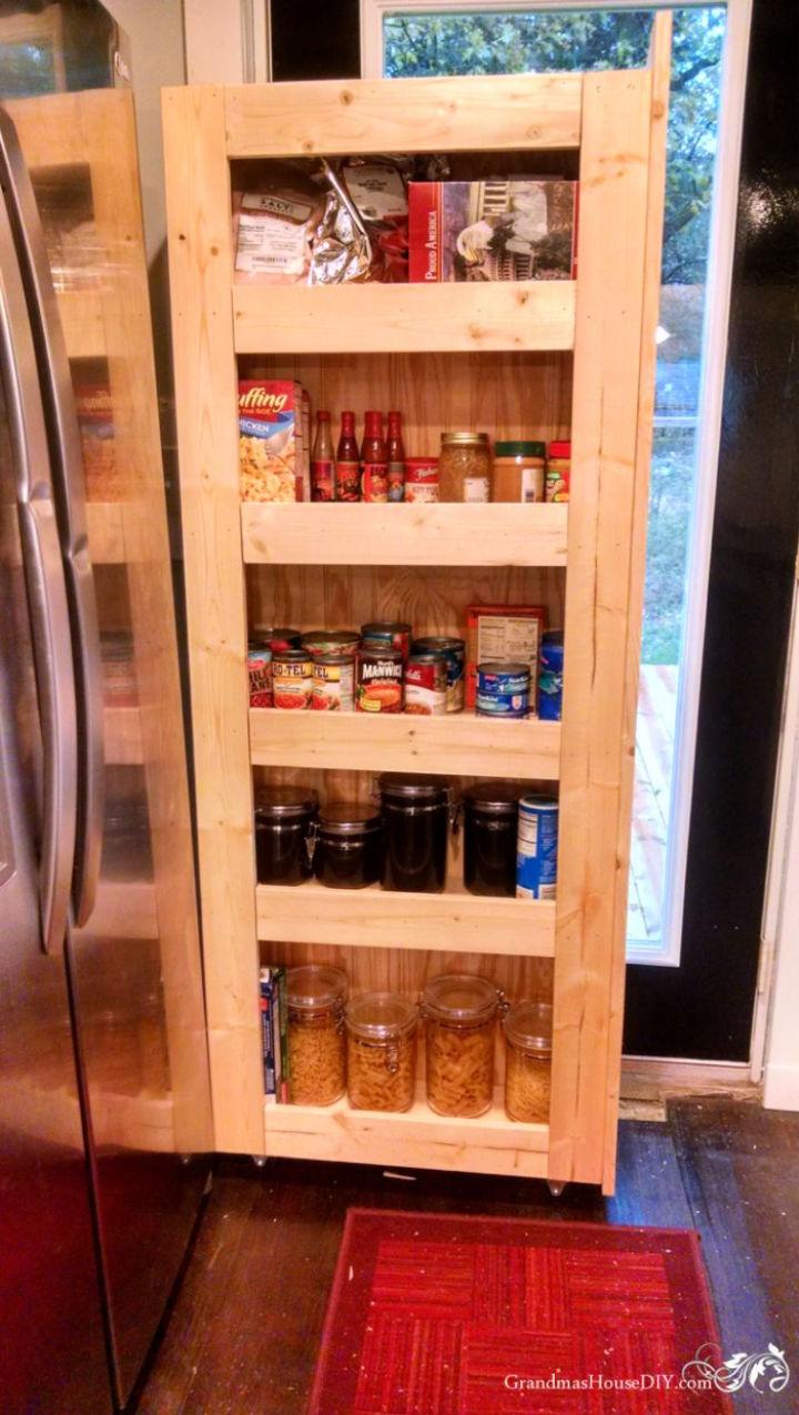 How to Make a Rolling Pantry
