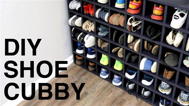 Make Your Own Shoe Cubby