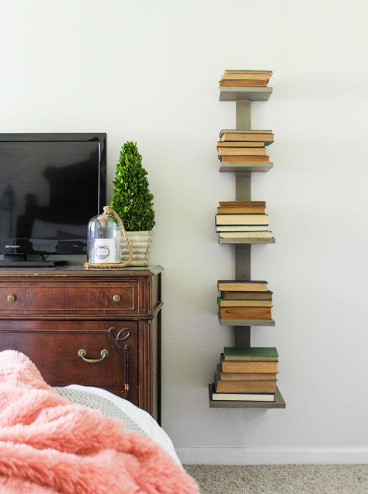 How to Make a Vertical Bookshelf