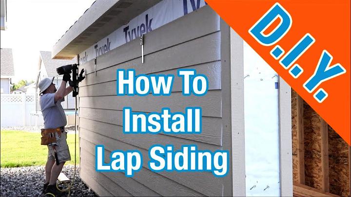 Install LP Smartside Siding On A Shed