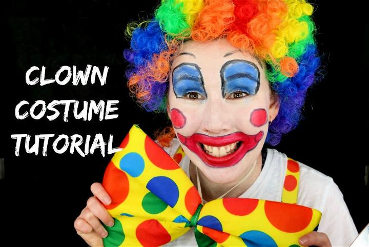Last Minute Clown Costume