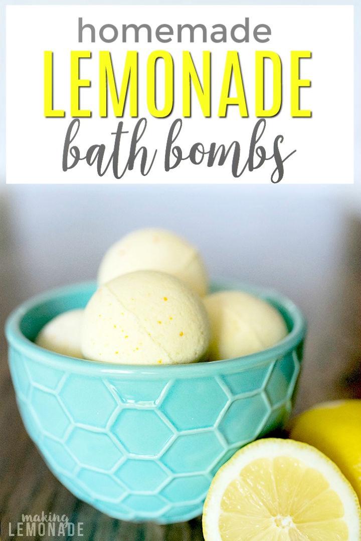 Lemonade Kids Bath Bombs Recipe