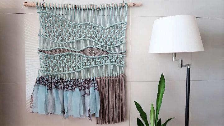 DIY Macrame Wall Hanging Tapestry