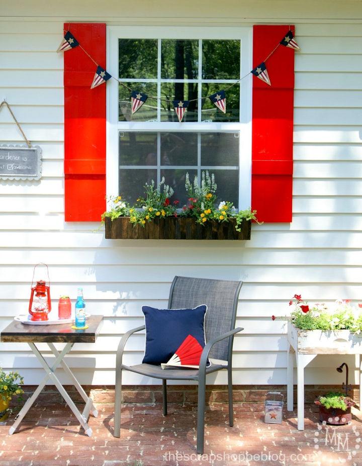 Make Colorful Shutters at Home
