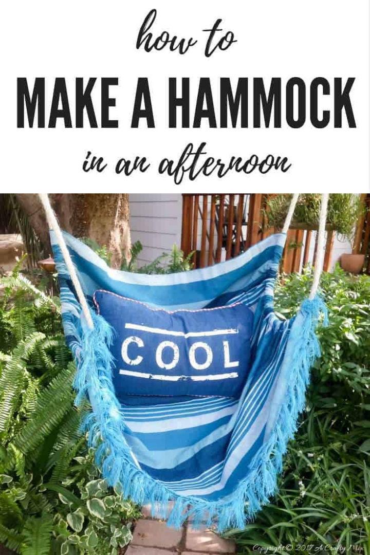 Make a Hammock in an Afternoon