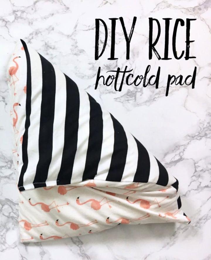 Make a Heating Pad with Rice