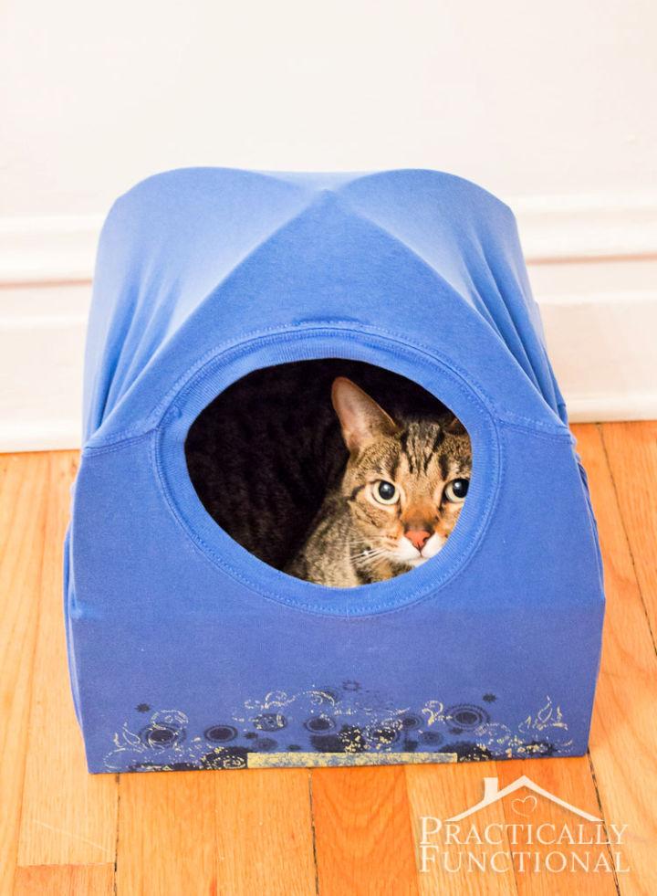 Making a Cat Tent Bed