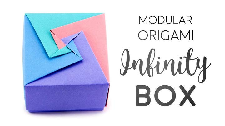 DIY Modular Origami Infinity Box