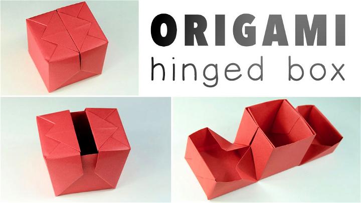 DIY Origami Hinged Gift Boxes