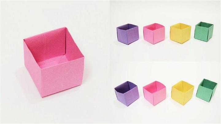 DIY Origami Paper Box