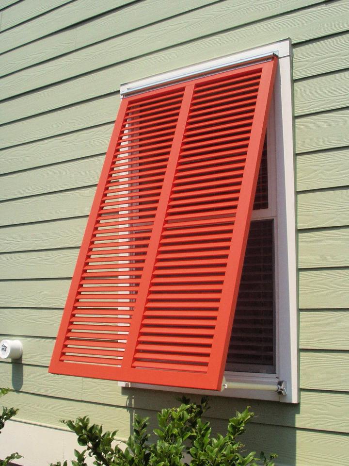 DIY Outdoor Hurricane Shutters