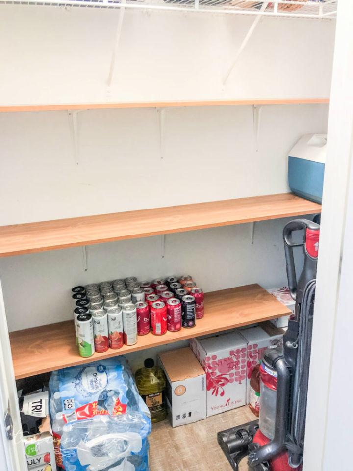 Making Pantry Out of a Closet