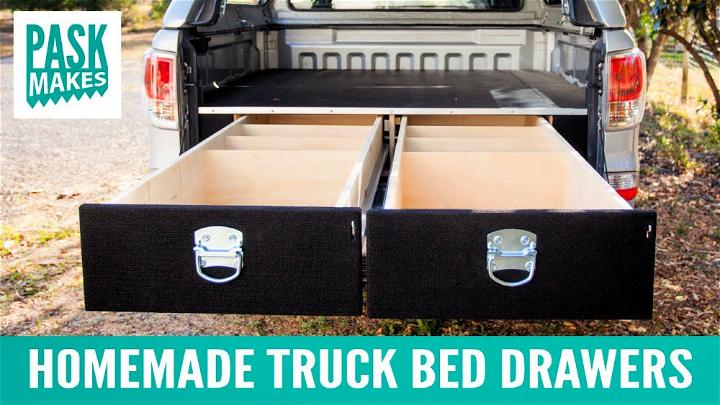 DIY Pickup Truck Bed Storage 
