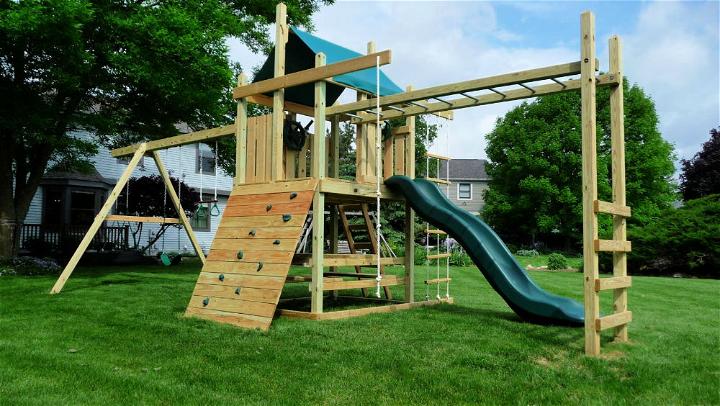 Building a Swing Set With Written Instructions