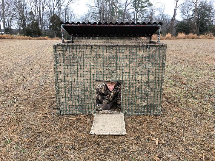 Portable DIY Hunting Blind