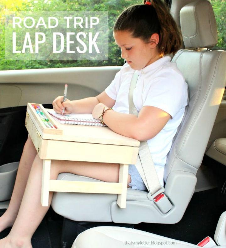 Portable DIY Road Trip Lap Desk