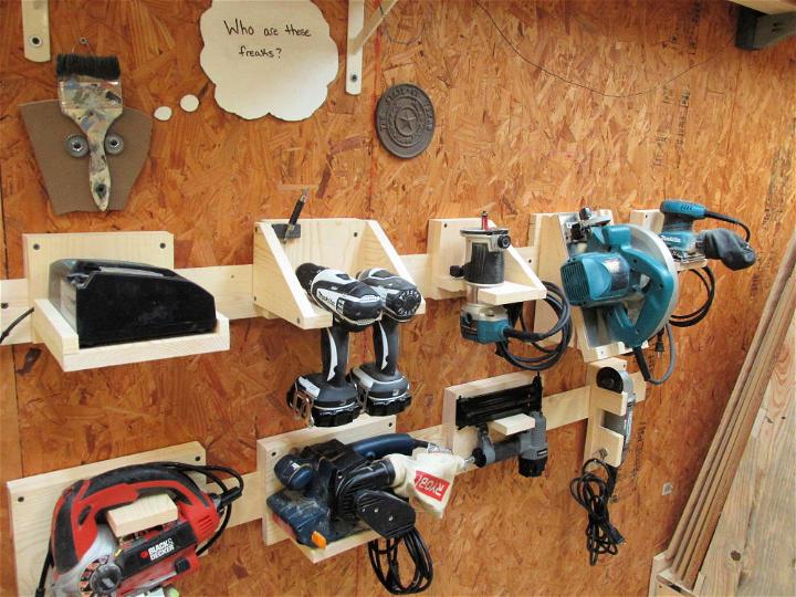 How to Build a Power Tool Storage System