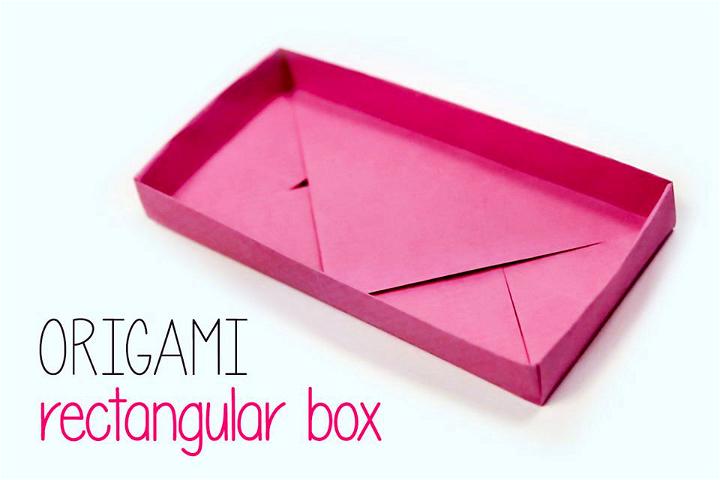 Rectangular Origami Box - Step by Step Instructions
