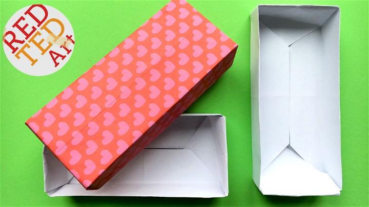 Rectangular Origami Box for Beginners