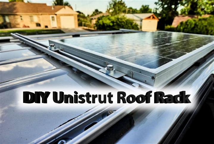 Roof Rack with Solar Panel Honda Odyssey