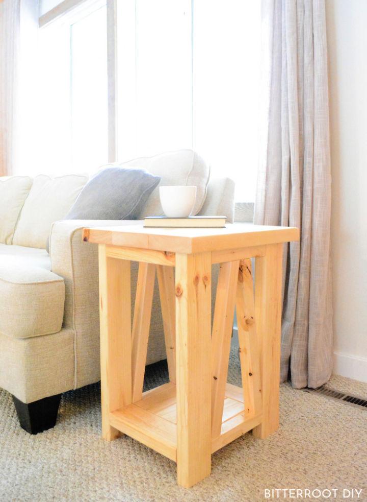 Easy Buffet End Table Designs