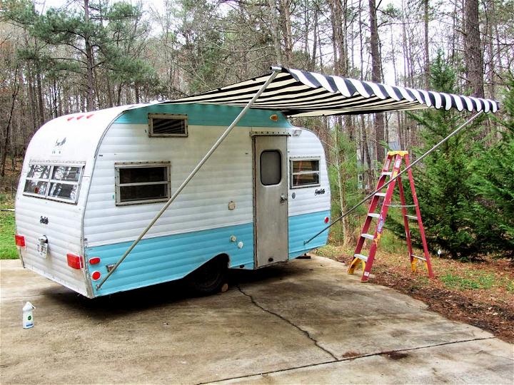 Sewing an Camper Awning