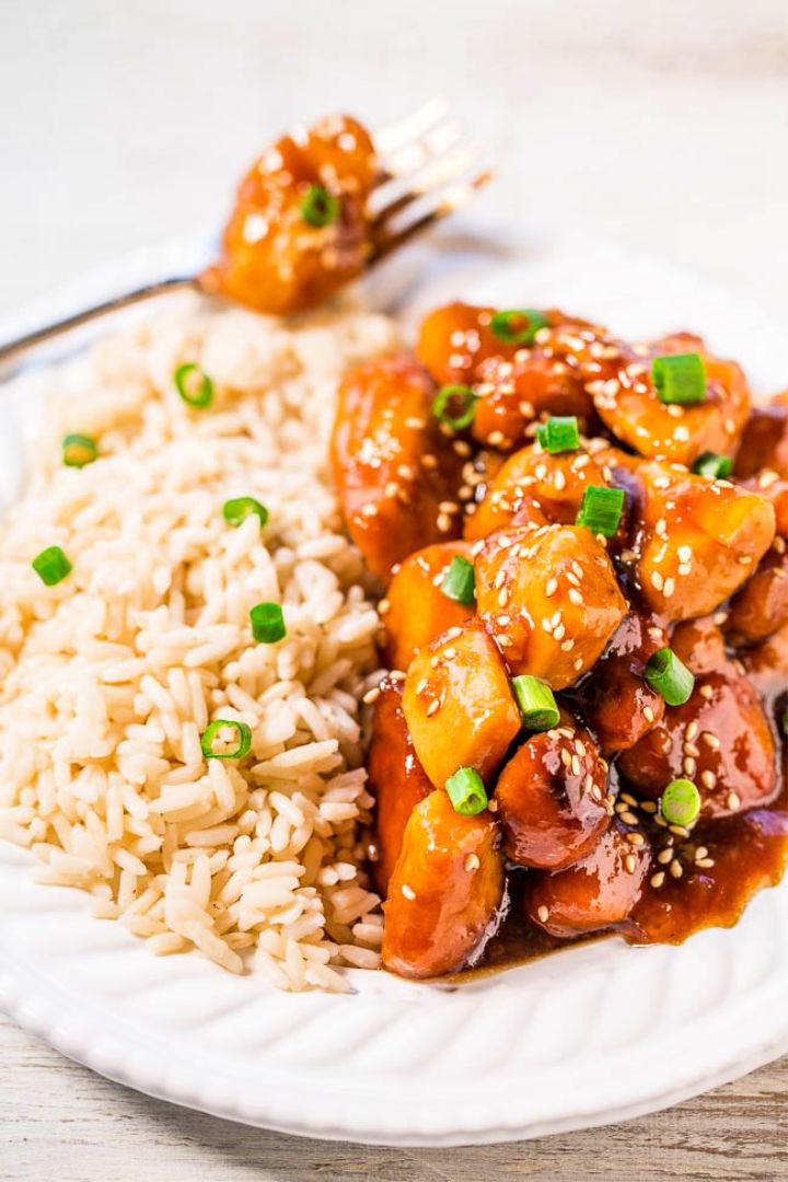 Slow Cooker Orange Chicken with Marmalade