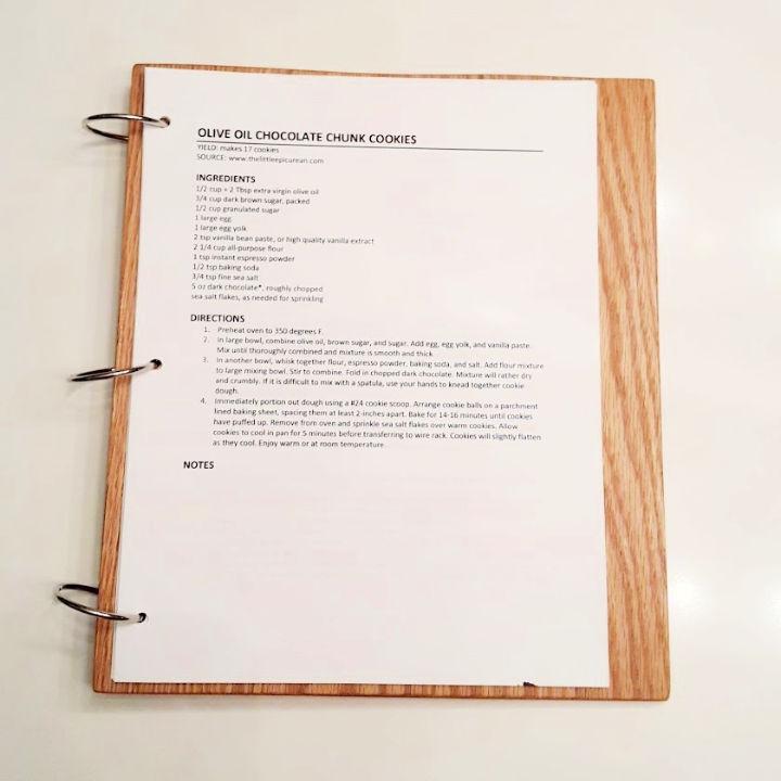 How to Make a Recipe Book