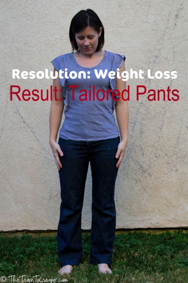 Taking Pants Down A Size Tutorial