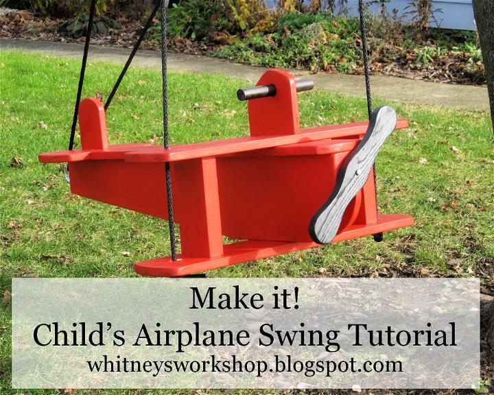 Building a Wood Airplane Swing Set