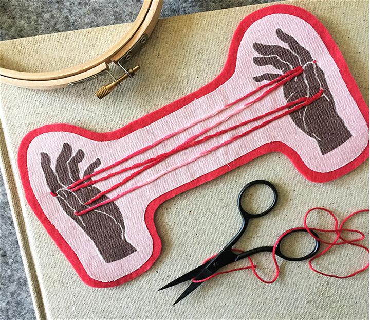 Turn Your Embroidery Art Into a Patch