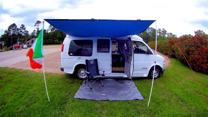 DIY Van Awning for Under $50